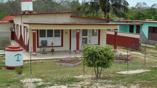 'House view' Casas particulares are an alternative to hotels in Cuba.